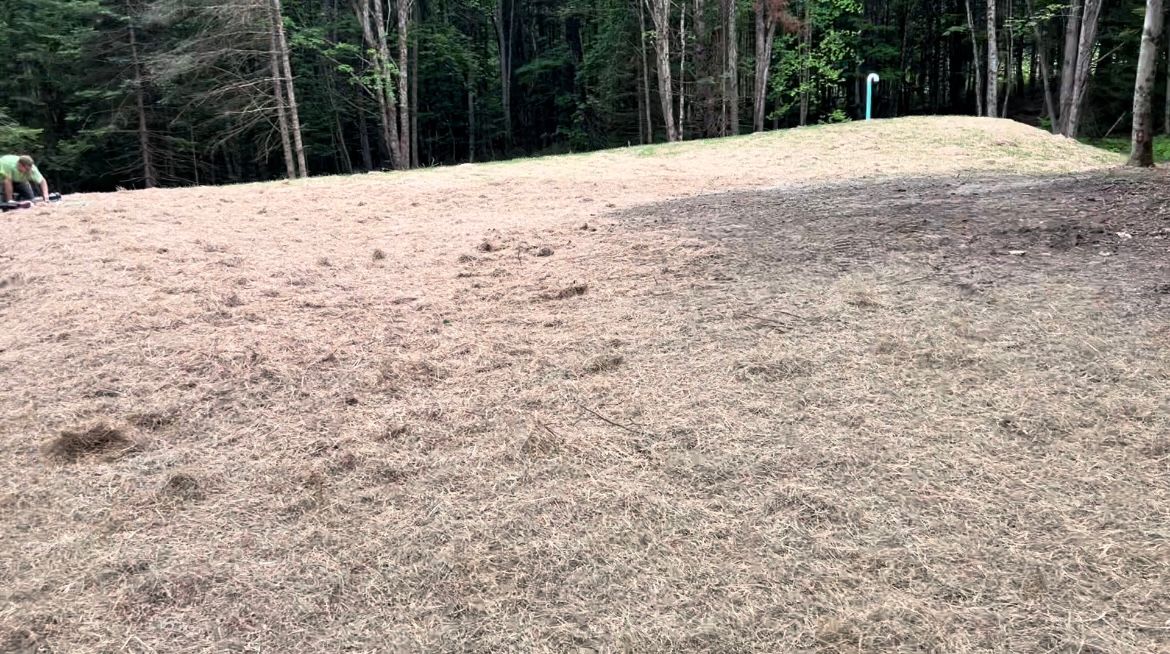 Land Grading for Andy Naylor Excavation in Johnson, VT