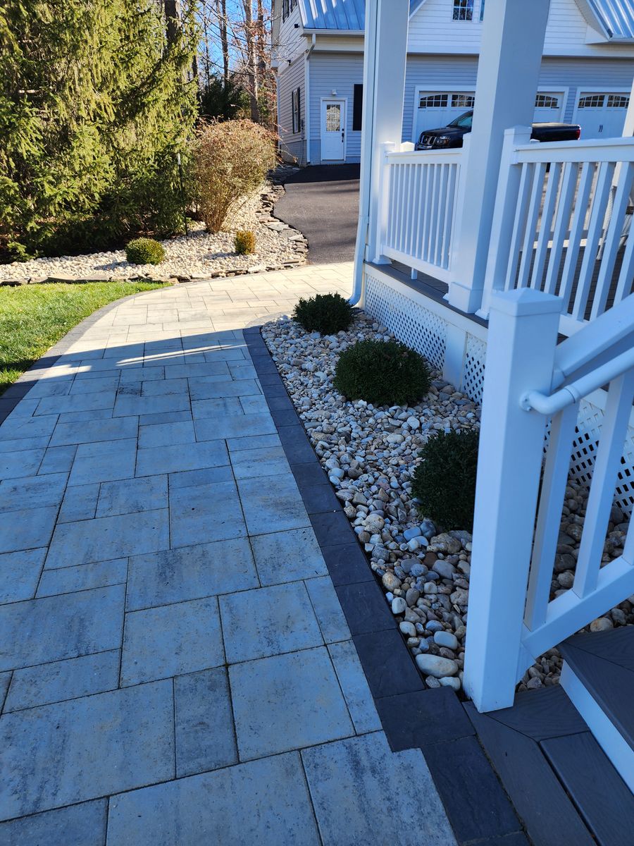 Stone placement for Lakeside Landscaping  in Gordonsville, VA