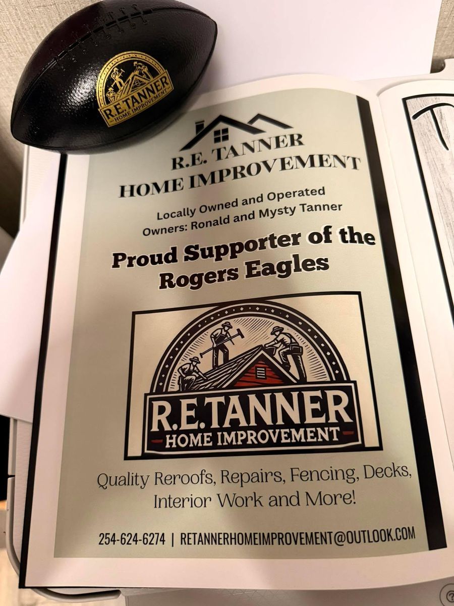 Roofing for R E Tanner Home Improvement in Buckholts, TX