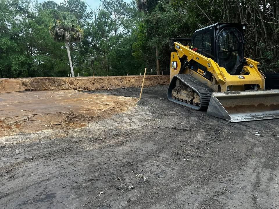 Site Grading for Iron Industries in Bluffton, SC