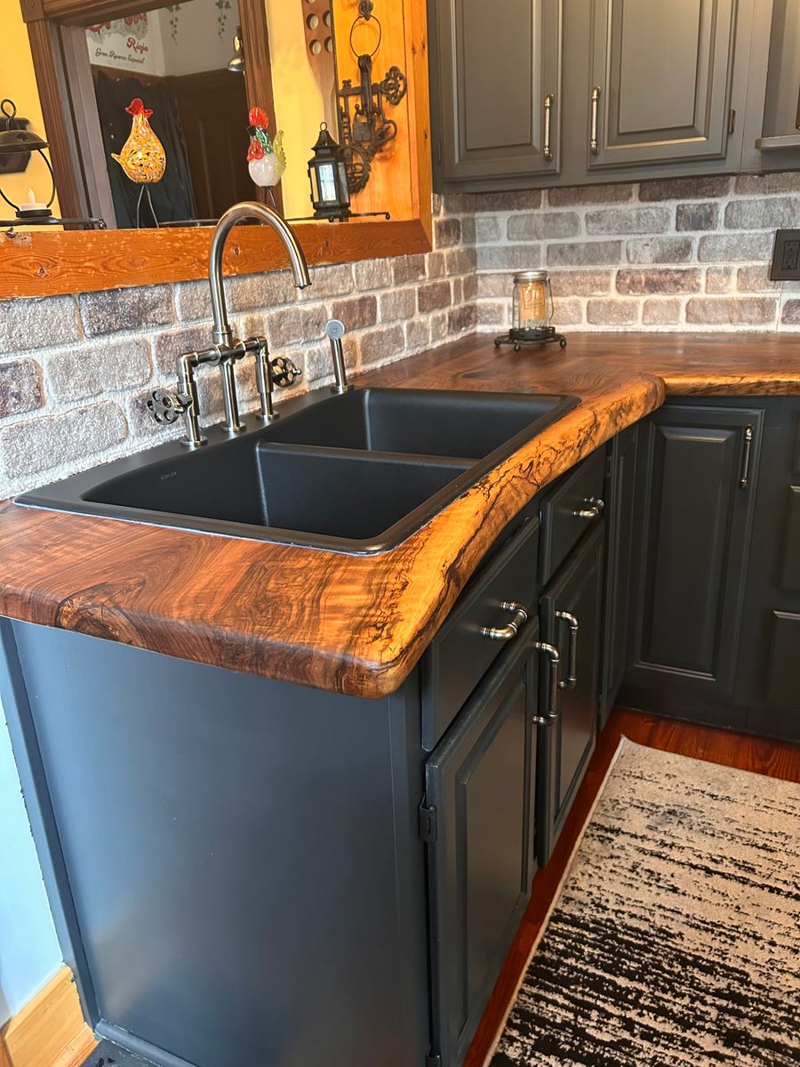 Cabinet Painting for T&T Kitchens in Shamong, NJ