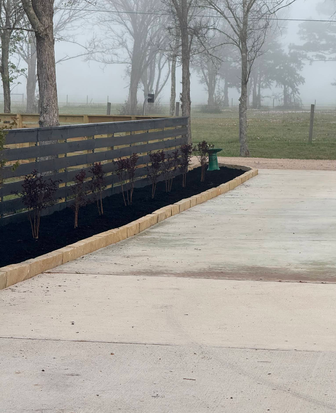 Mulch Installation for Full Armor Landscapes in League City, TX