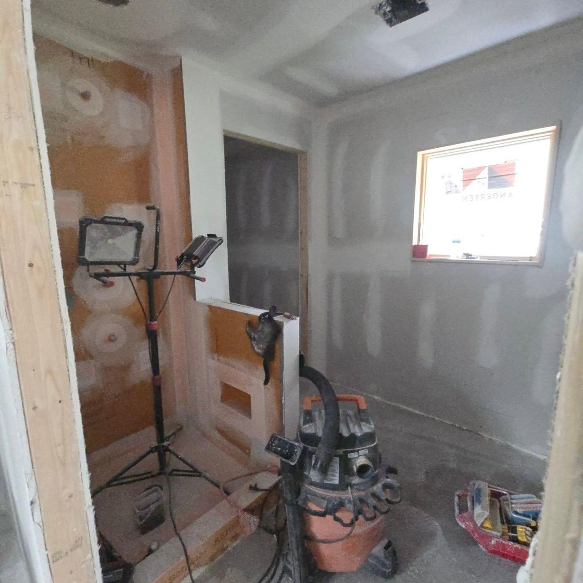 Bathroom Renovation for D&K Customs in Brighton, MI