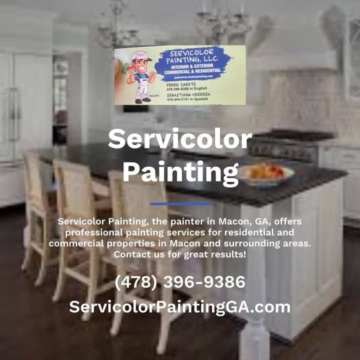 Interior Painting for Servicolor Painting in Macon, GA