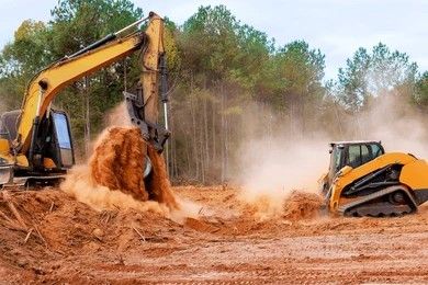 Grading for Socon Construction LLC in Dallas, TX