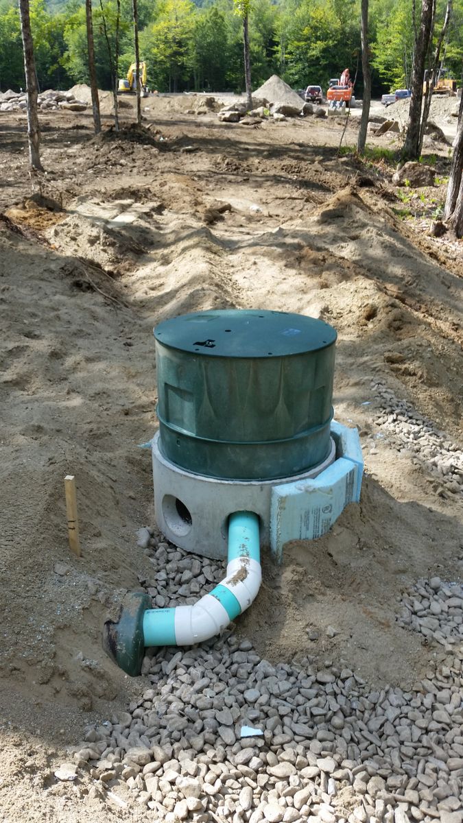 Sewer & Water & Power Lines for Andy Naylor Excavation in Stowe, VT