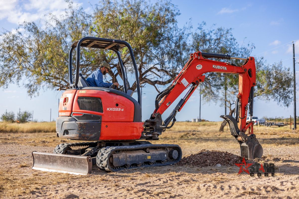 Foundation Digging for STARR CORE LLC in Rio Grande City, TX