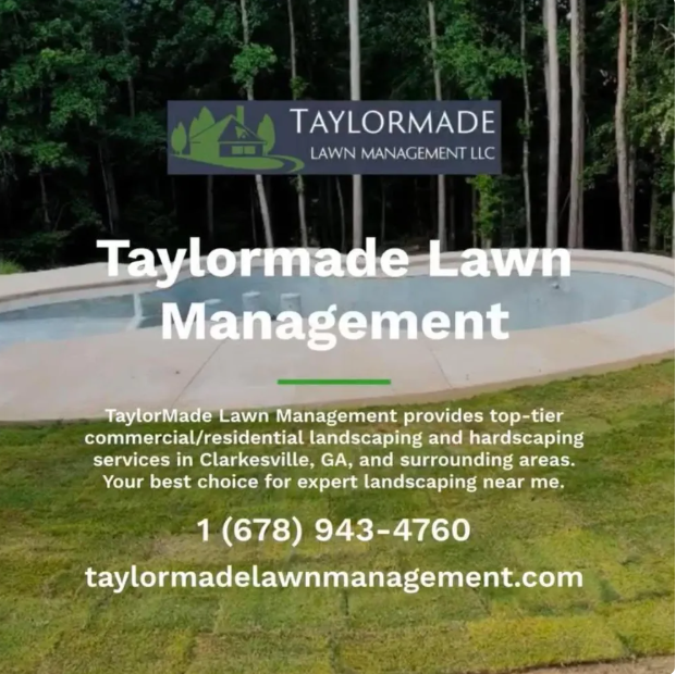 Landscape Design for Taylormade Lawn Management in Clarkesville, GA