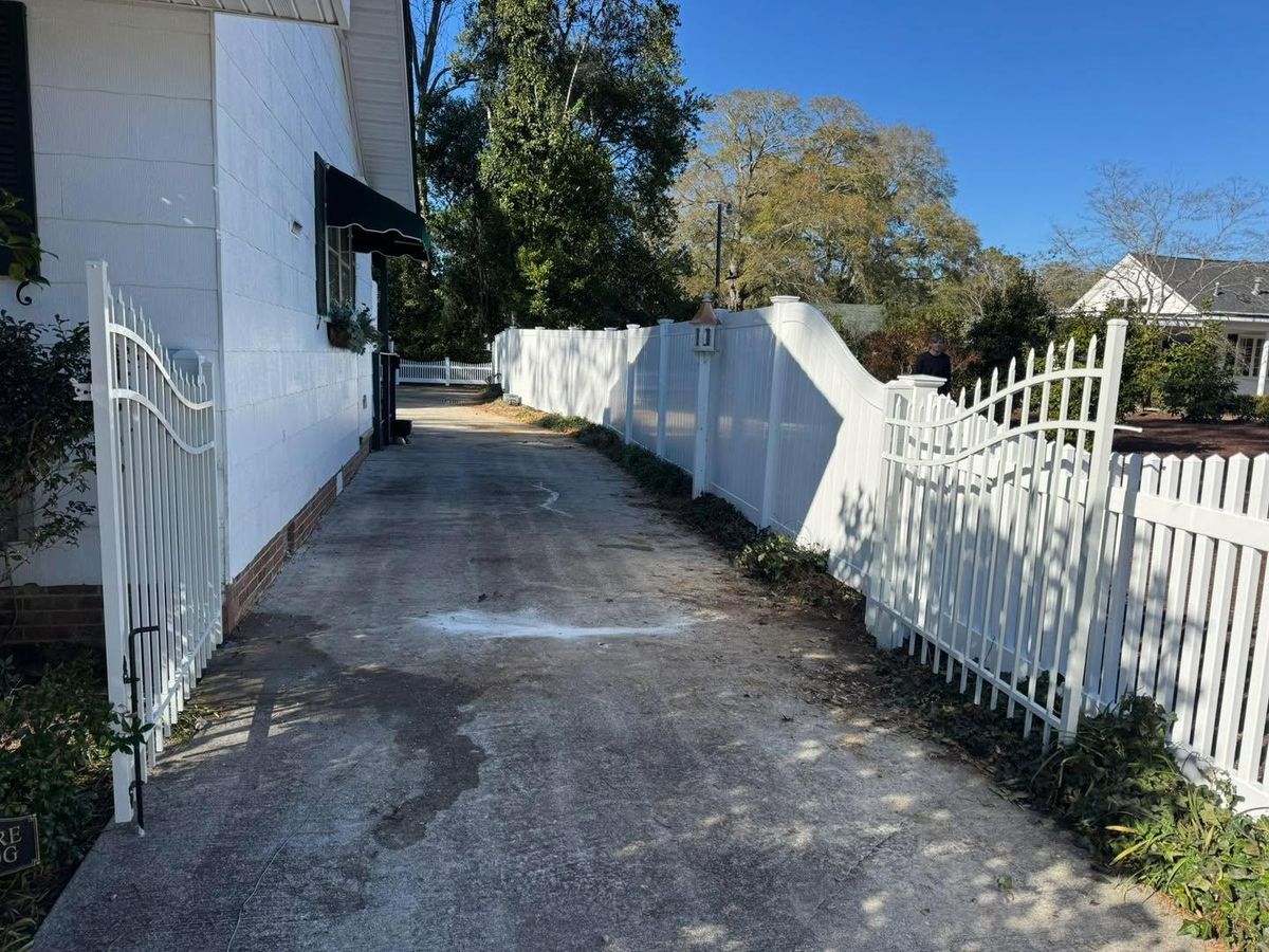 Vinyl for 4 In The Fire Fencing LLC in Darlington, SC