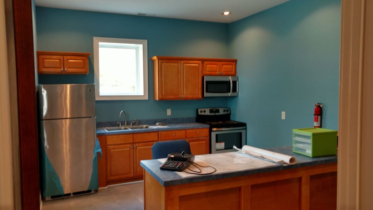Kitchen Renovation for A & B Custom Design in Franklin County, VA