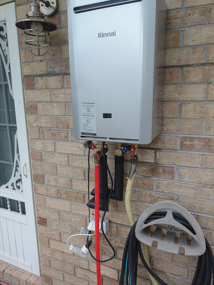 Tankless Water Heater Installation for Plumb South in Cordesville, SC