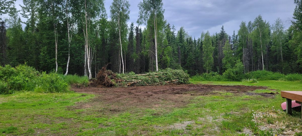 Site Preparation for R.L.Moore in Wasilla, AK