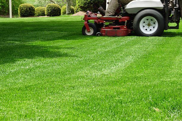 Mowing for Top Cut Lawn Service in Center Point, IA