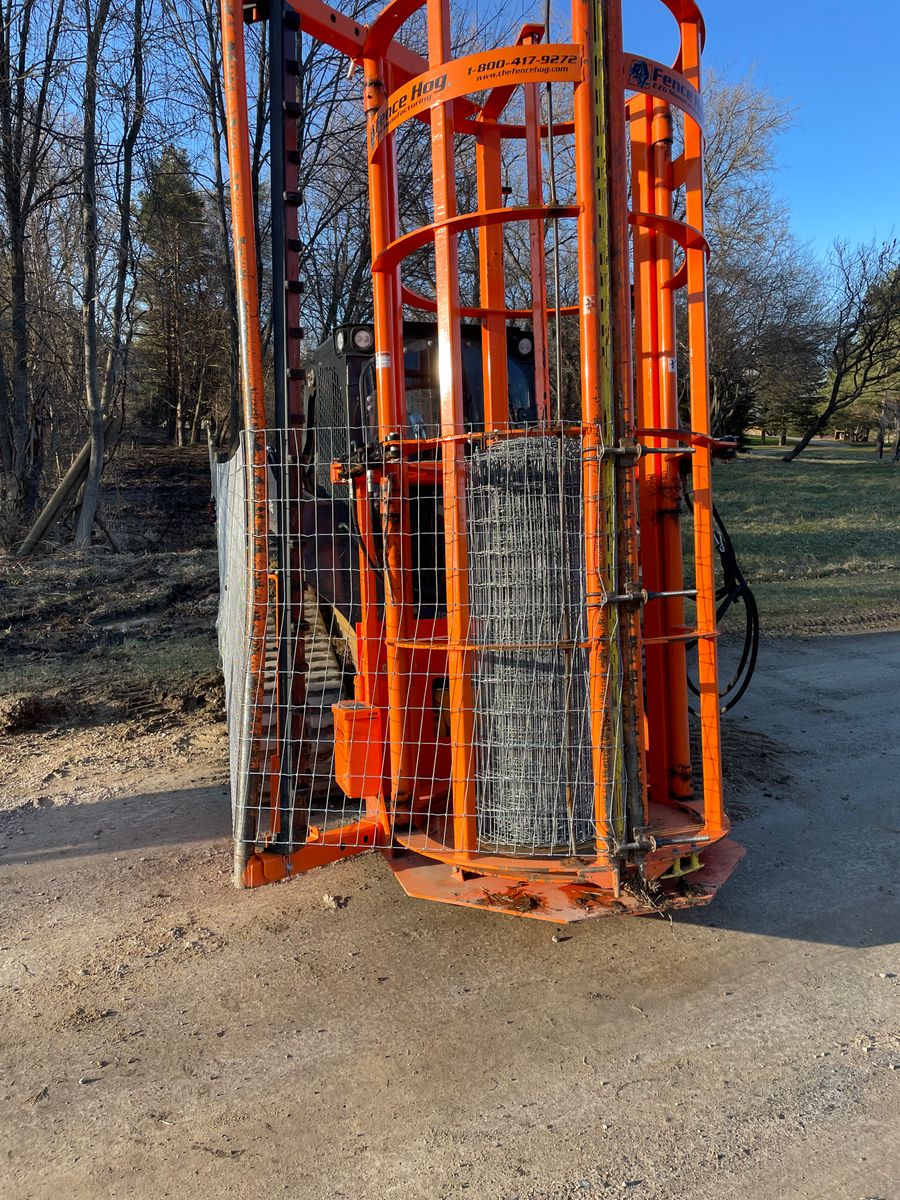 Fence Installation for TMF Services in Lapeer County, MI