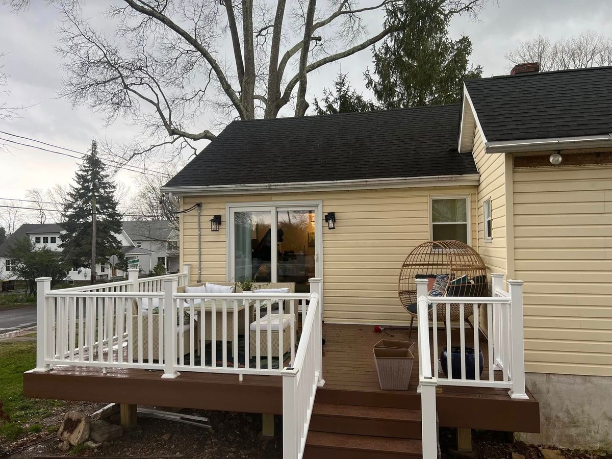 Deck Construction for CJS General Contracting LLC in Easton, PA