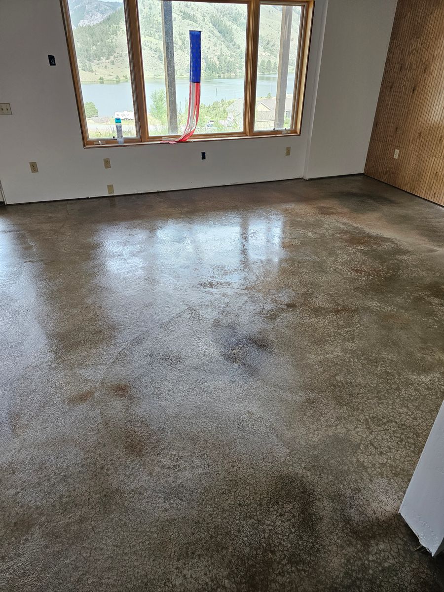 Stained Concrete for Divine Concrete in Helena, MT