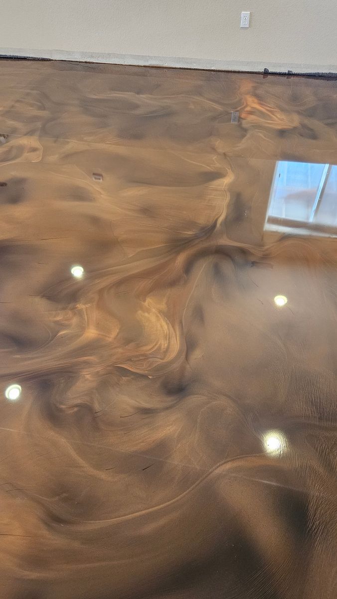 Metallic Epoxy for Superior Flooring & Epoxy  in Colorado Springs, CO