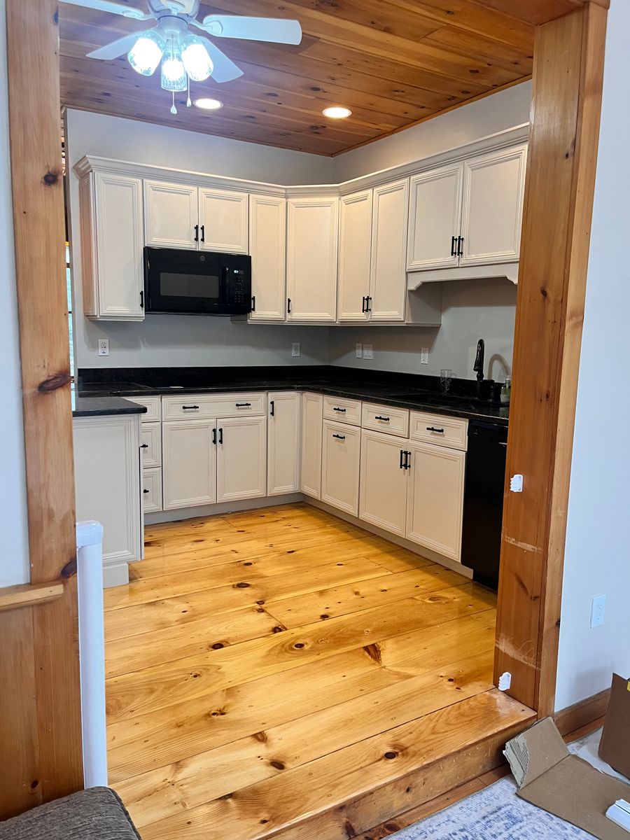 Kitchen and Cabinet Refinishing for Sciabarrasi Painting in Shirley, MA