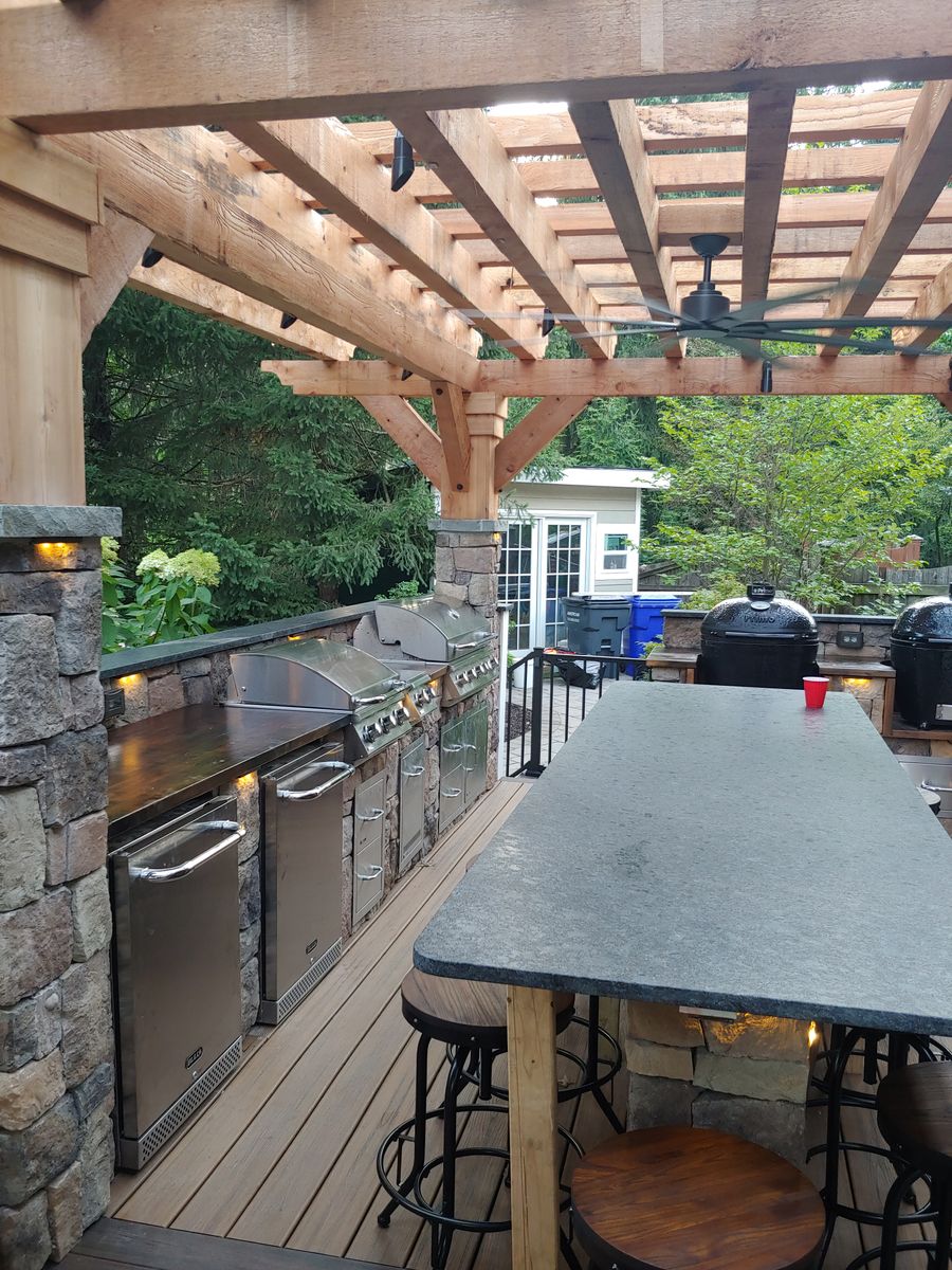 Pergolas for M&M Professional Landscaping in Sterling, VA