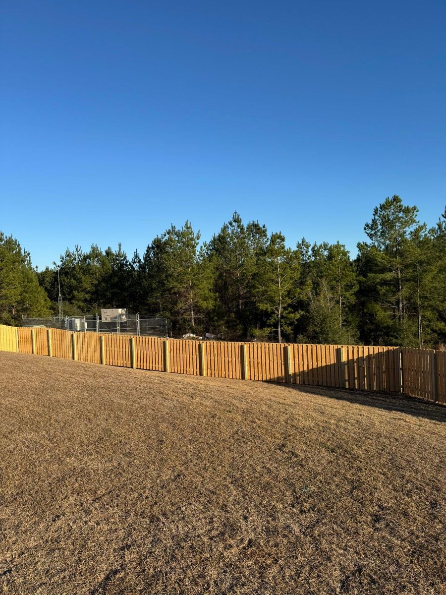 Fence Installation for C&G Fencing and Outdoor Services in Pensacola, FL