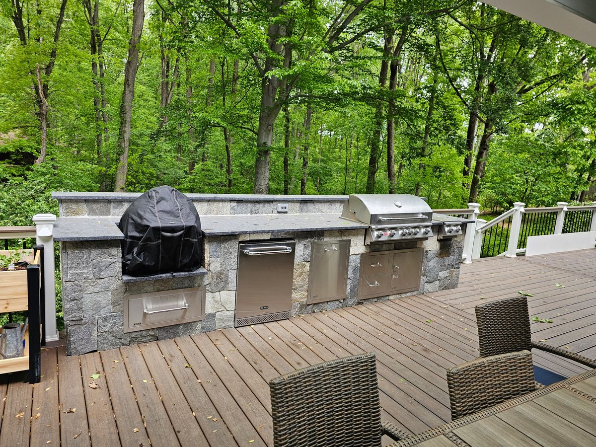 Outdoor Kitchens for M&M Professional Landscaping in Sterling, VA