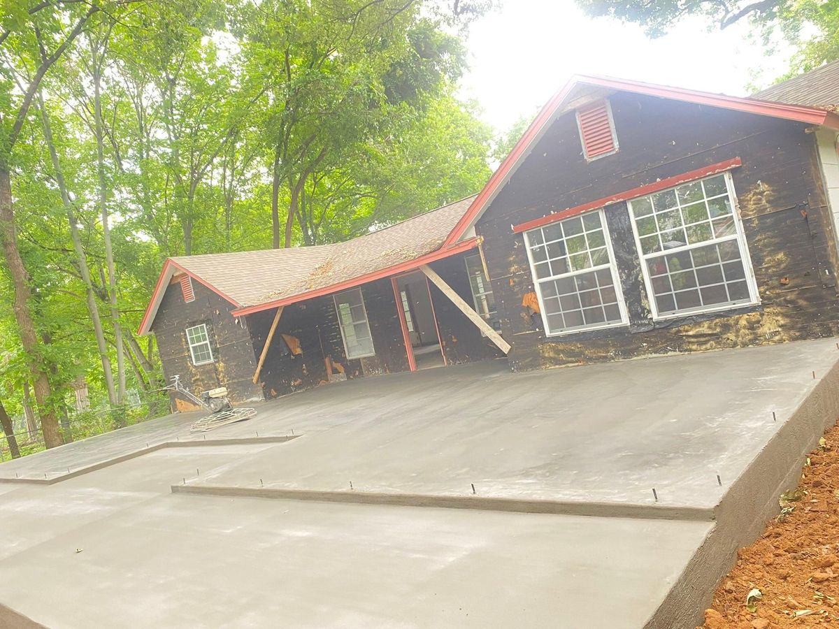 Driveway Construction for Merino Concrete Construction LLC in Liberty Hill, TX