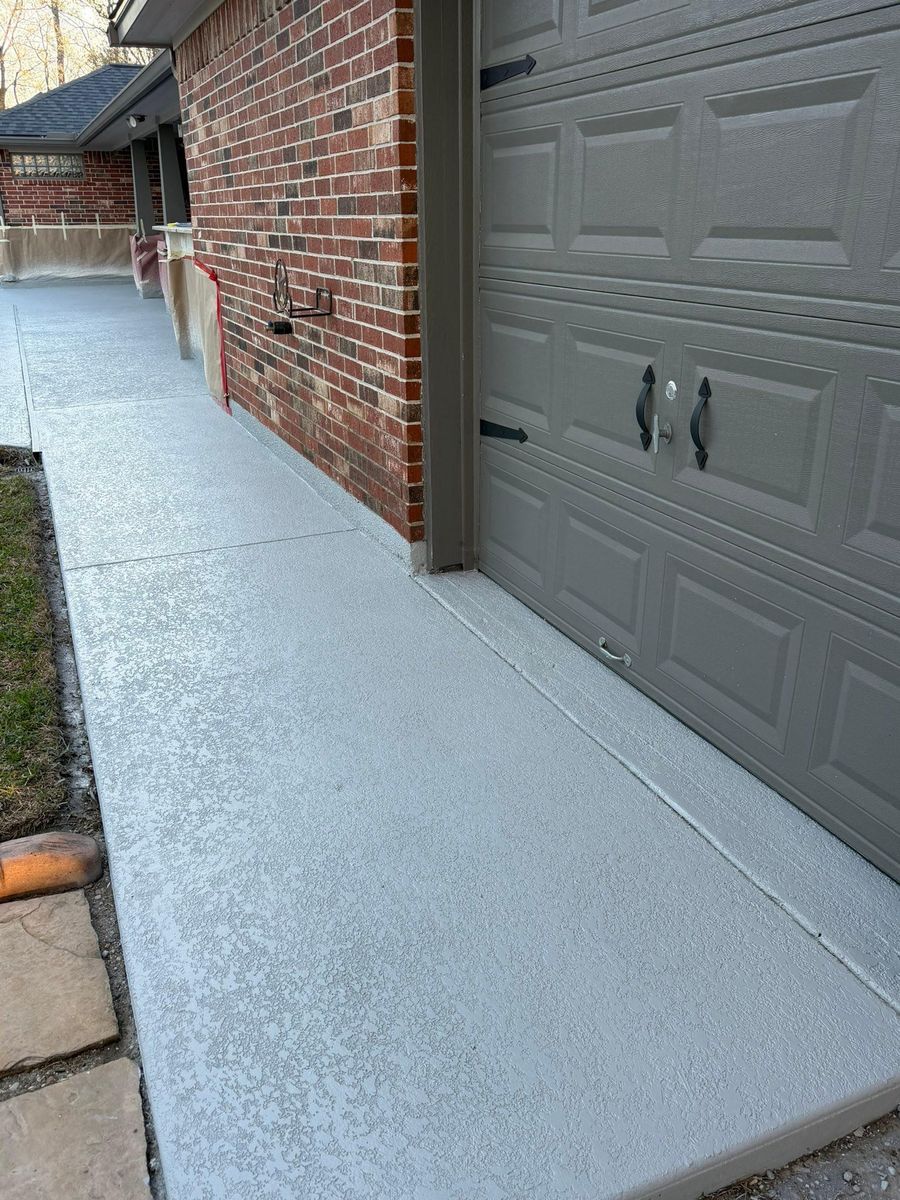 Pool & Patio Restoration for Texas Curb N Borders in Houston, TX