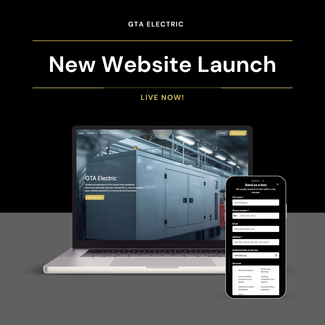 Wiring and Rewiring for GTA Electric in Brooksville, FL