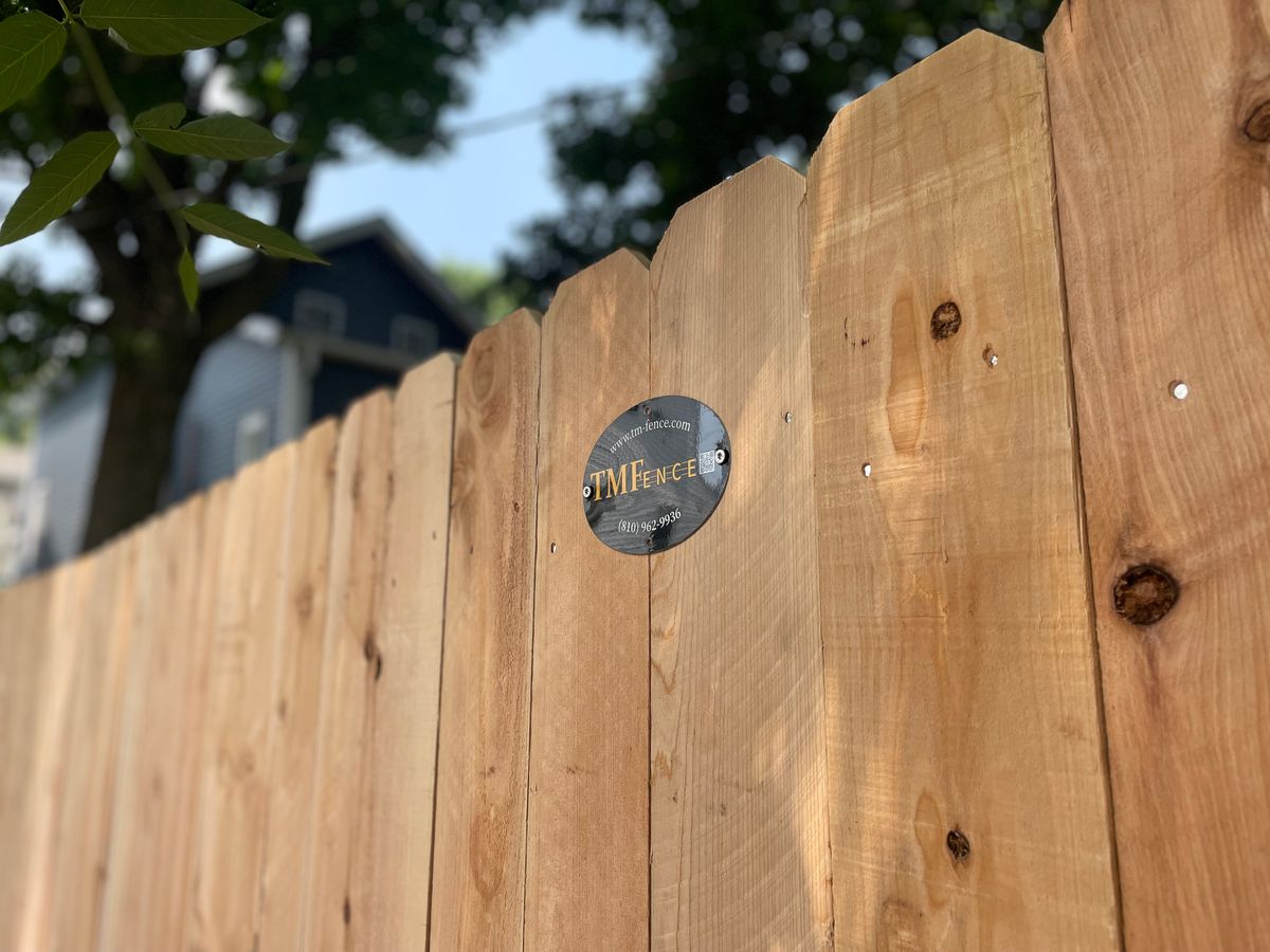 Fence Installation for TMF Services in Lapeer County, MI