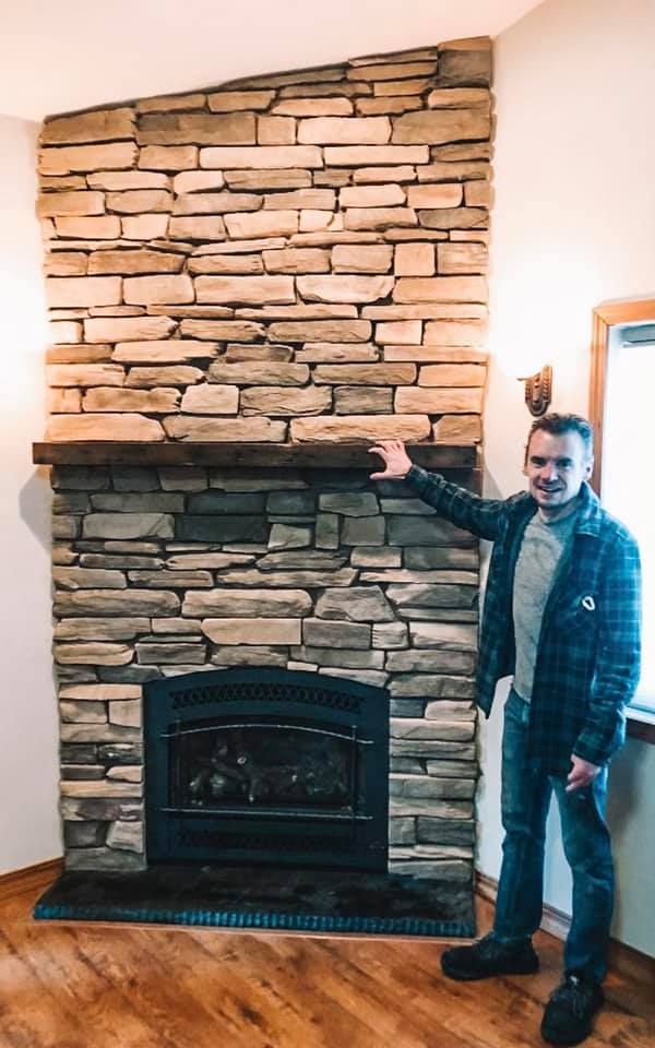 Masonry for Love's Custom Tile in Sequim, WA