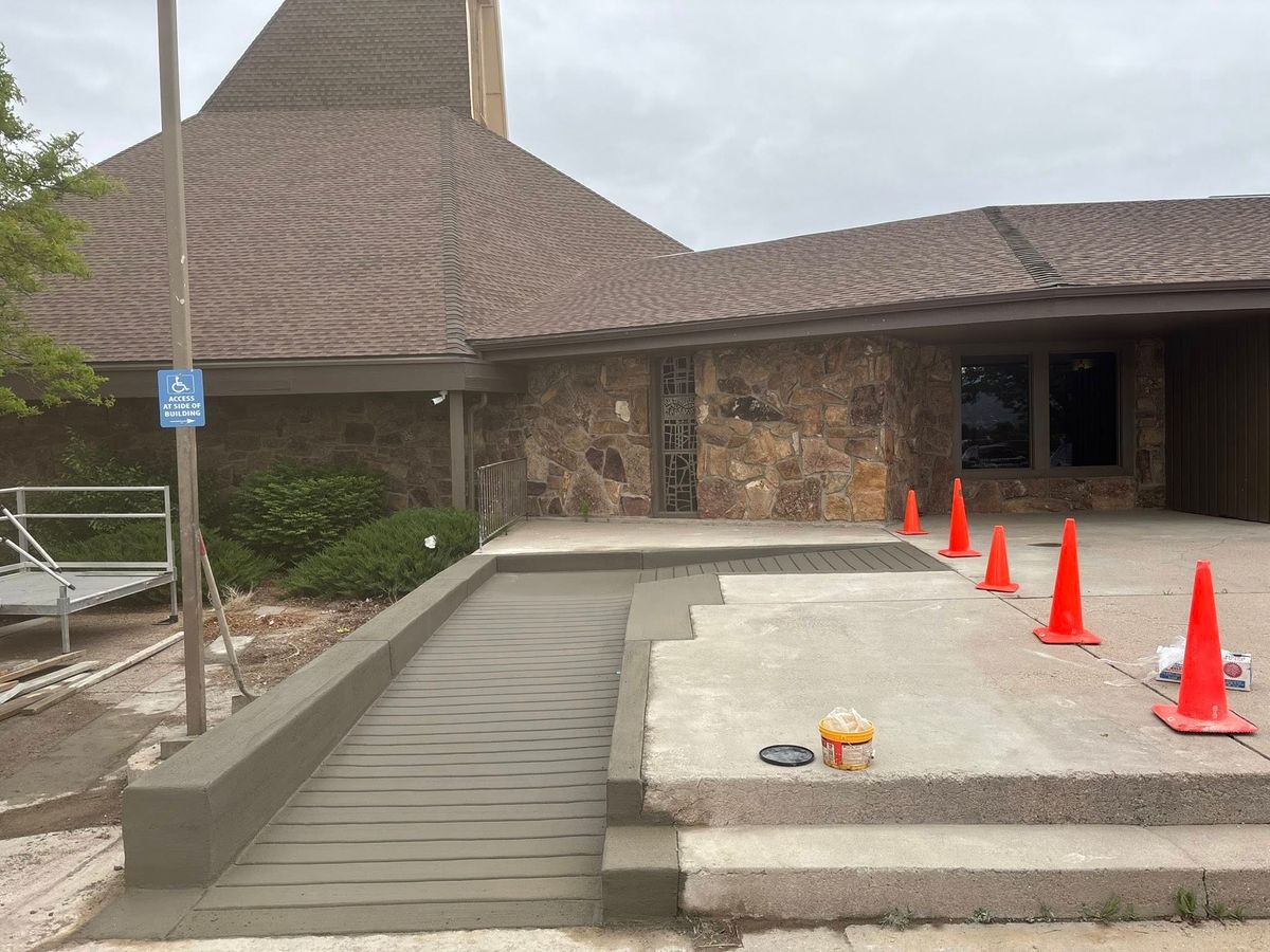 Concrete Slab Construction for Highland Concrete & Landscaping in Colorado Springs, CO