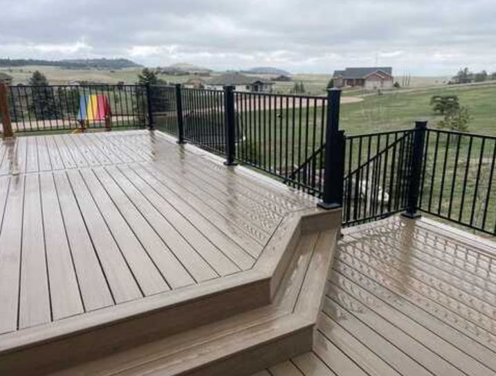 Deck Installation for Lone Wolf Custom Decks in Monument, CO