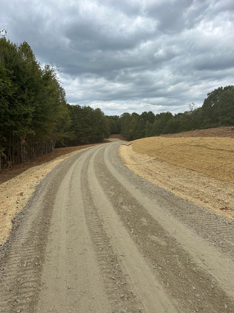 Land Clearing & Demolition for Fav5 Hauling & Grading in Mount Airy, NC