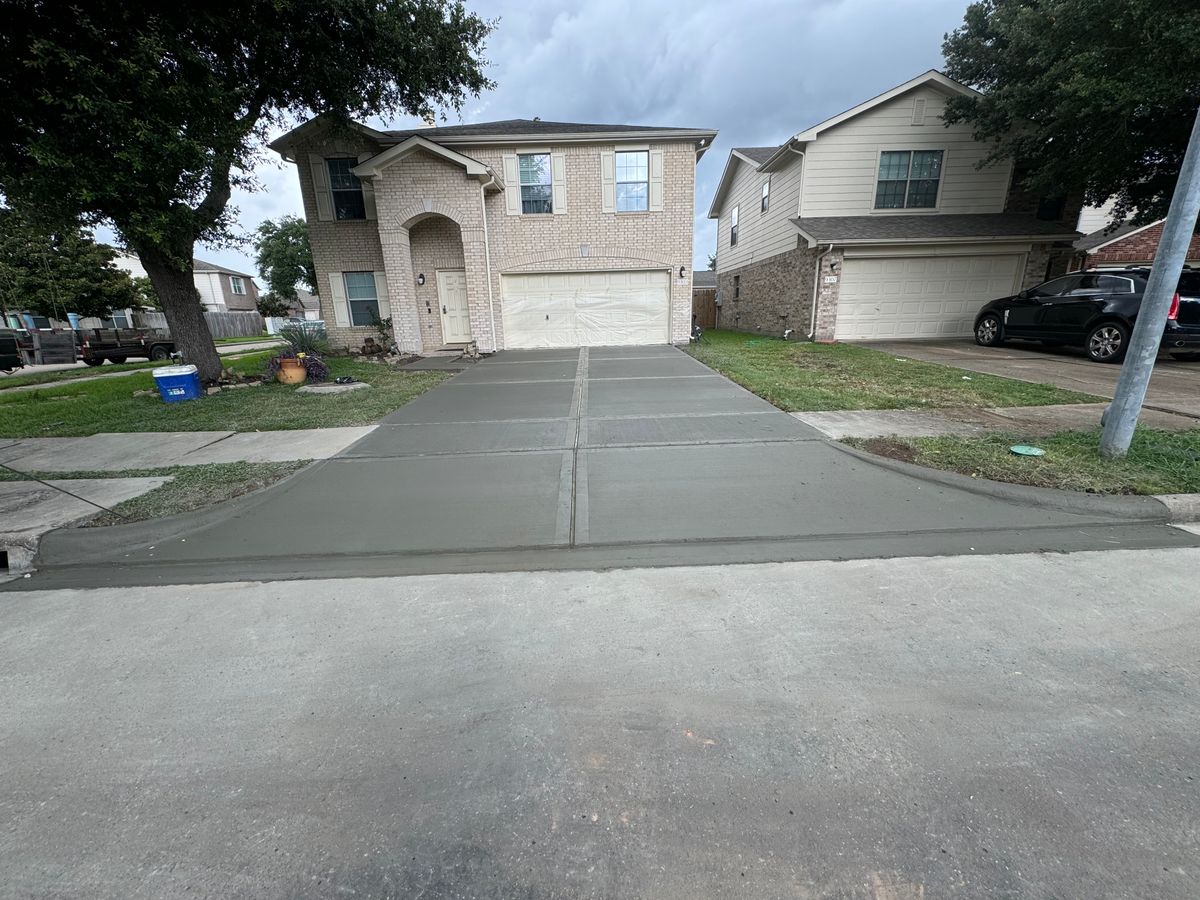 Concrete for NG Concrete Services in Houston, TX