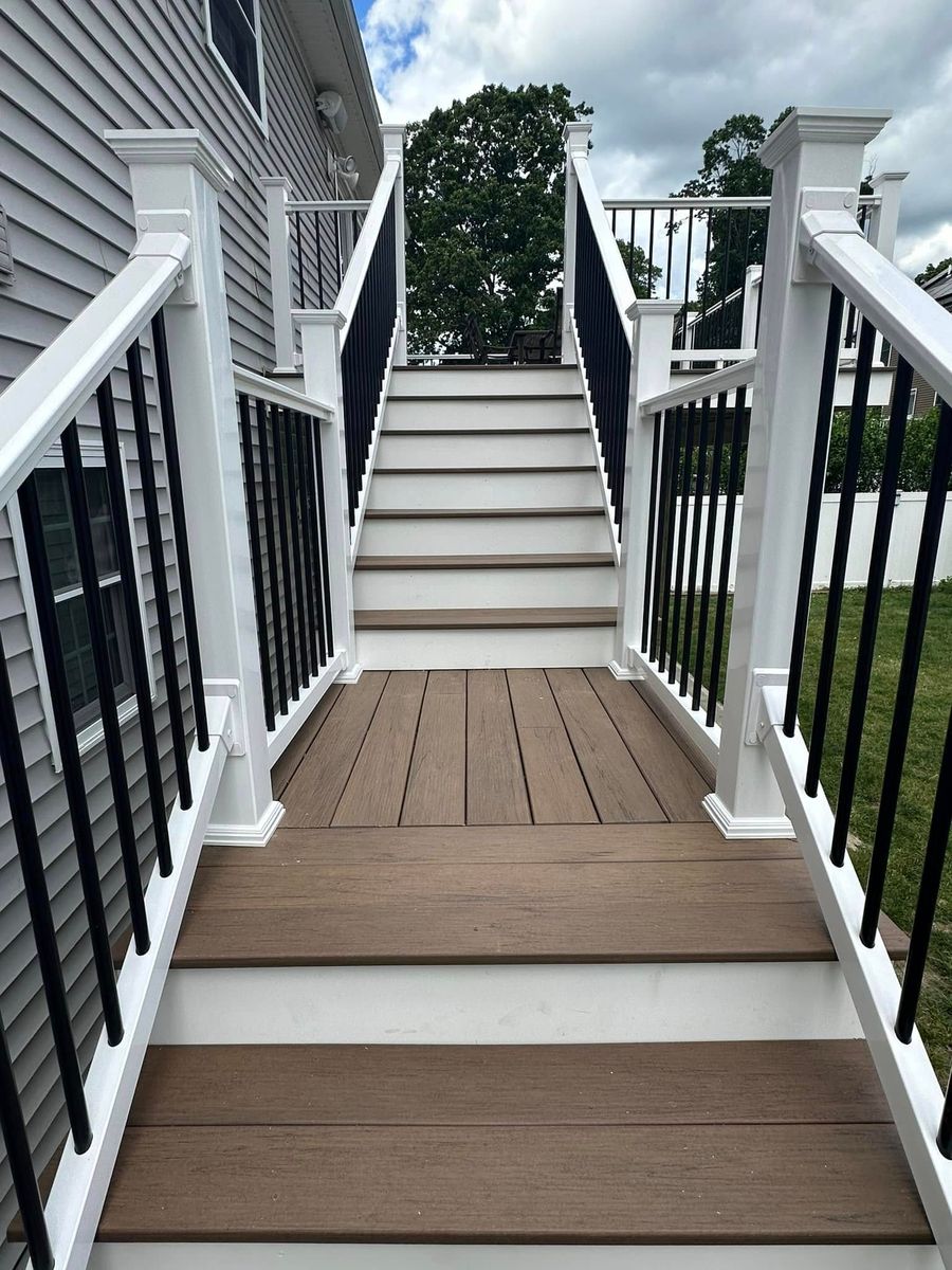 Deck & Patio Installation for Simone Builders in Orange, CT