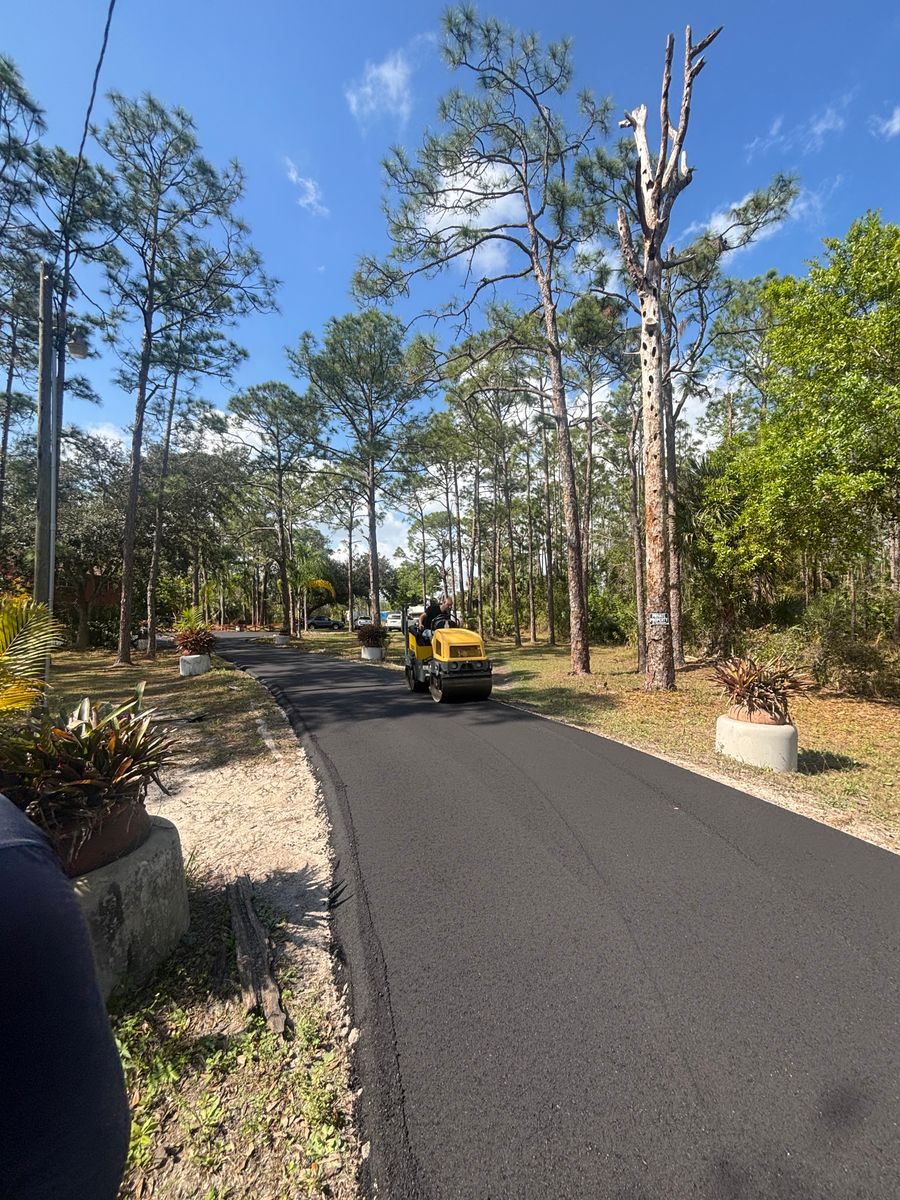 Asphalt Installation for Stanley & Sons Pavement in Naples, FL