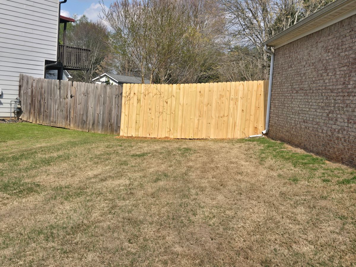 Fence Installation for Premier Fence in Marietta, GA