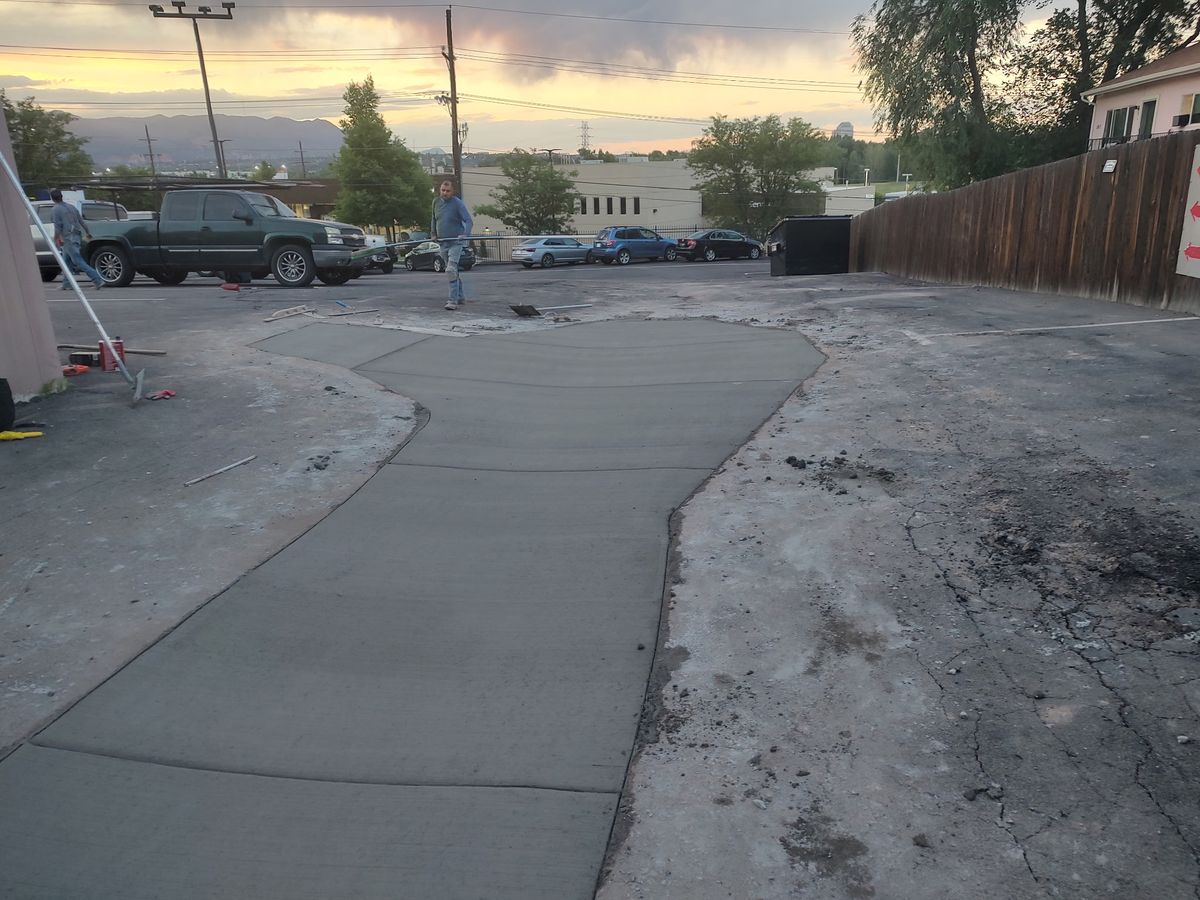 Concrete Repair for J and Son Colorado Concrete LLC in Colorado Springs, CO