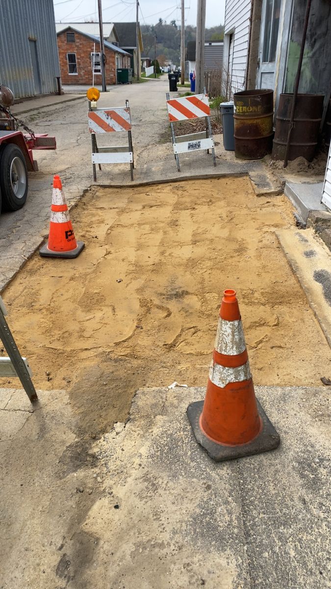 Driveway Install for TDC Excavating in Dubuque, IA