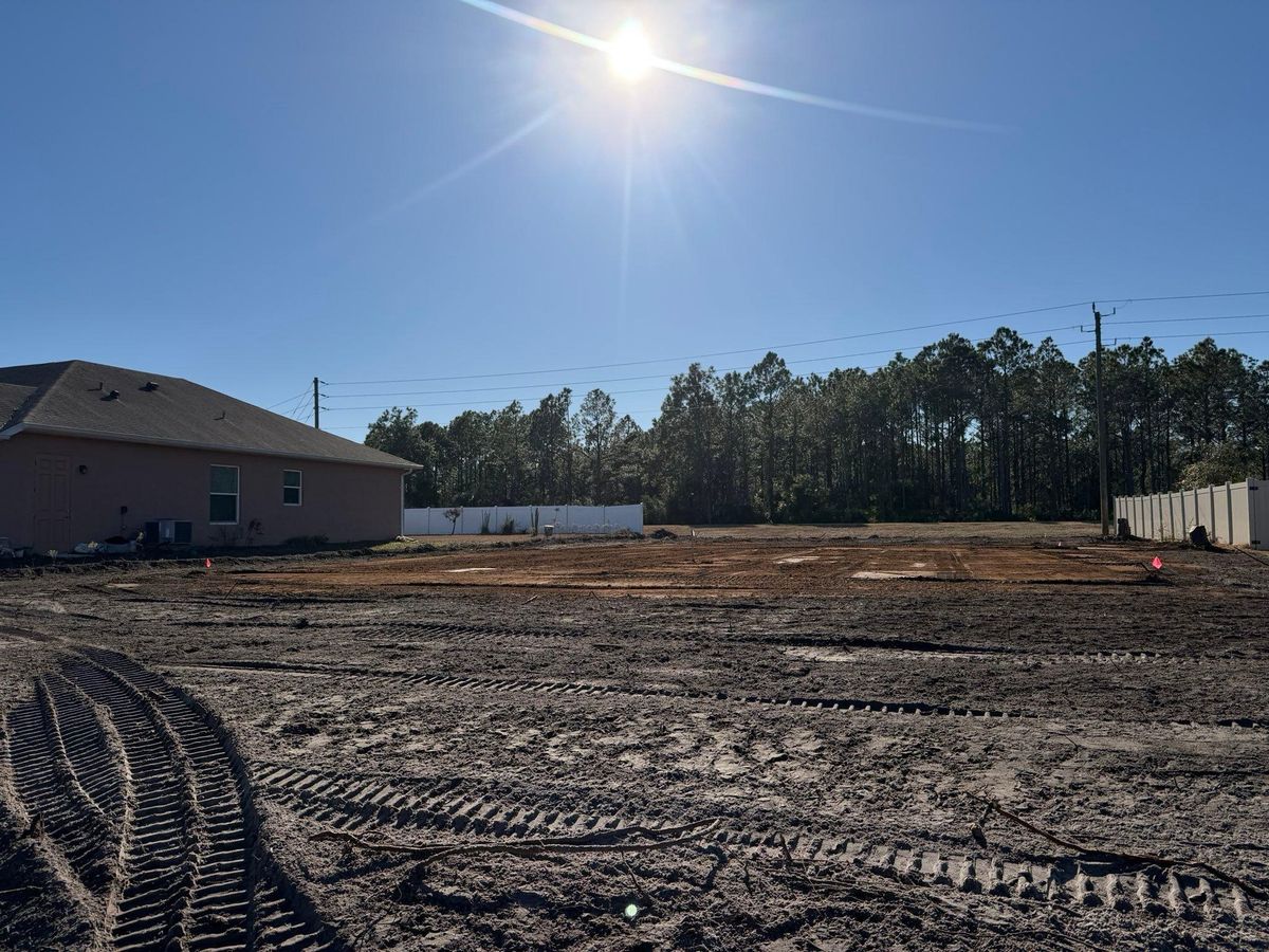 Grading for AL Dirtworks LLC in St. Augustine, FL