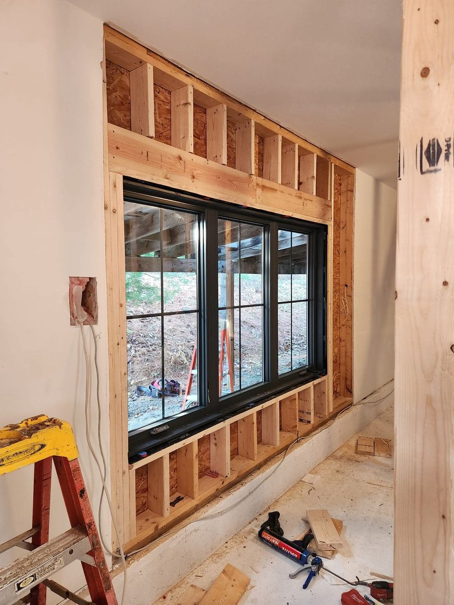 Door and Window Installation for Murphy's Tech & Trade in Sullivan County, NH