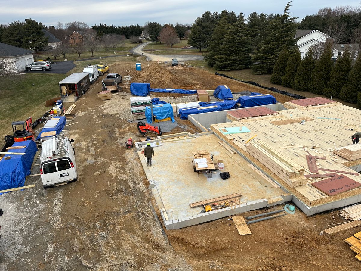 Custom New Additions for Thomas J. Gorman Construction in Middletown, DE