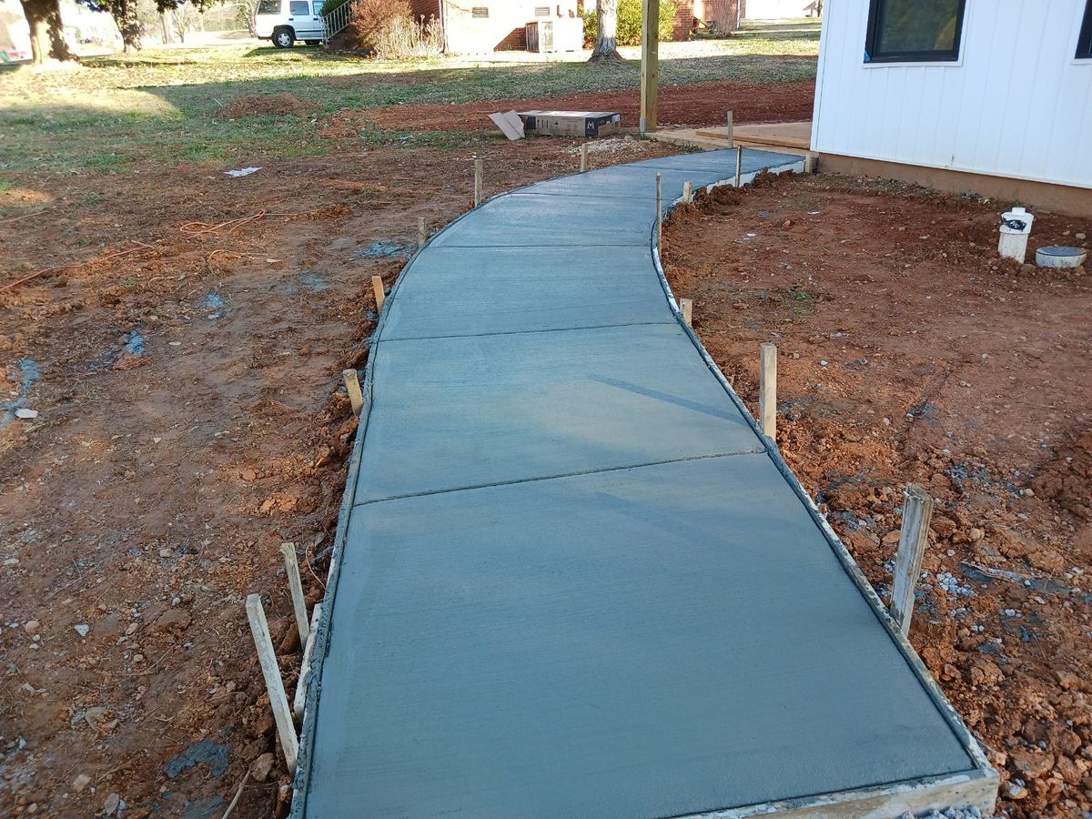 Concrete for Stinson Concrete & Finishing LLC in Rock Hill, SC