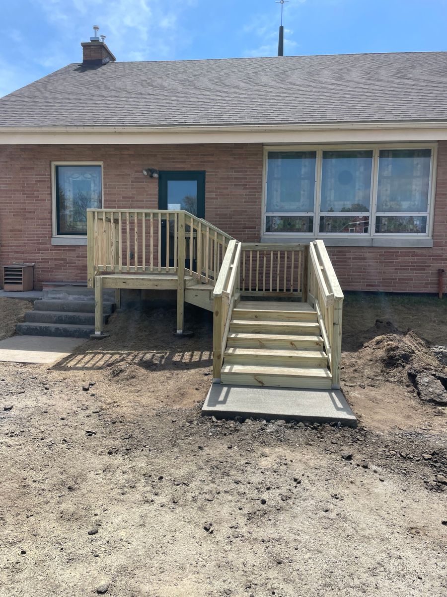 Decks for BRO Property Services in Bemidji, MN
