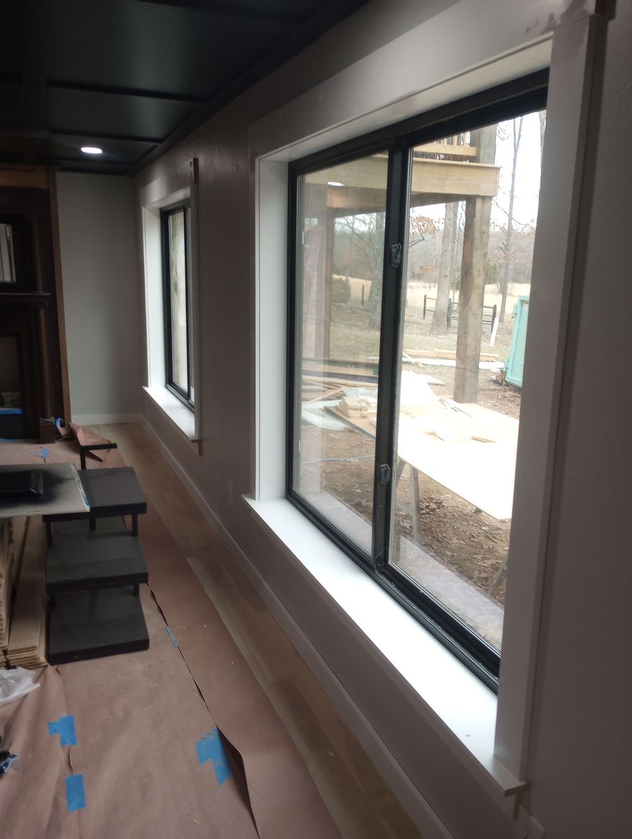 Custom Home Construction for Eggert Construction and Landhaus Woodworks in Winona,  MO