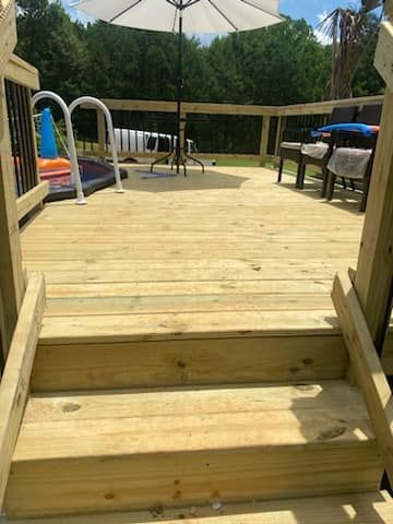 Deck Construction for All Out Construction in Atlanta, GA