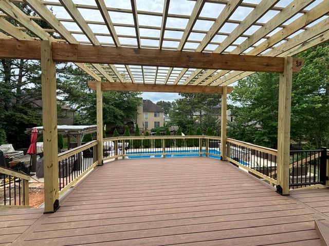 Pergolas and Outdoor Living for CSC Carpentry LLC in Alpharetta, GA