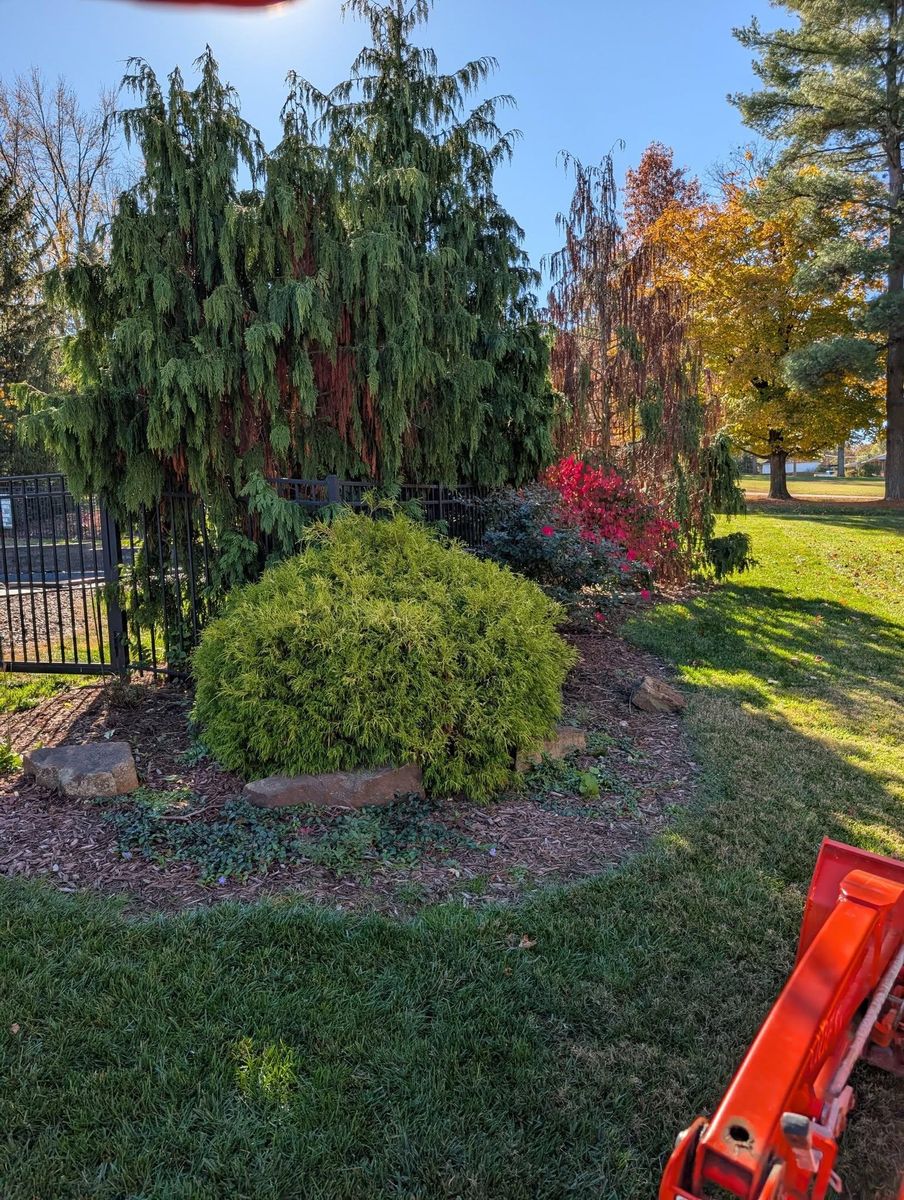 Landscaping Installation for J&S Mowing & More in Huntingburg, IN