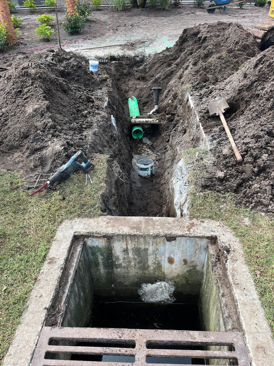 Excavation for Tomoka Site Works in Ormond Beach, FL