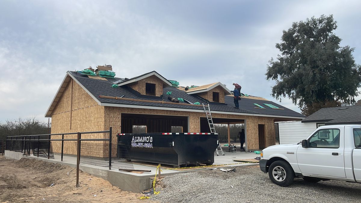 Roofing for Albano's Construction Solutions in Gustine, CA